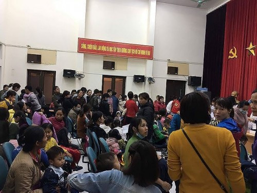 Suc khoe cua nhung tre nhap vien vi nhiem san lon o Bac Ninh gio ra sao?
