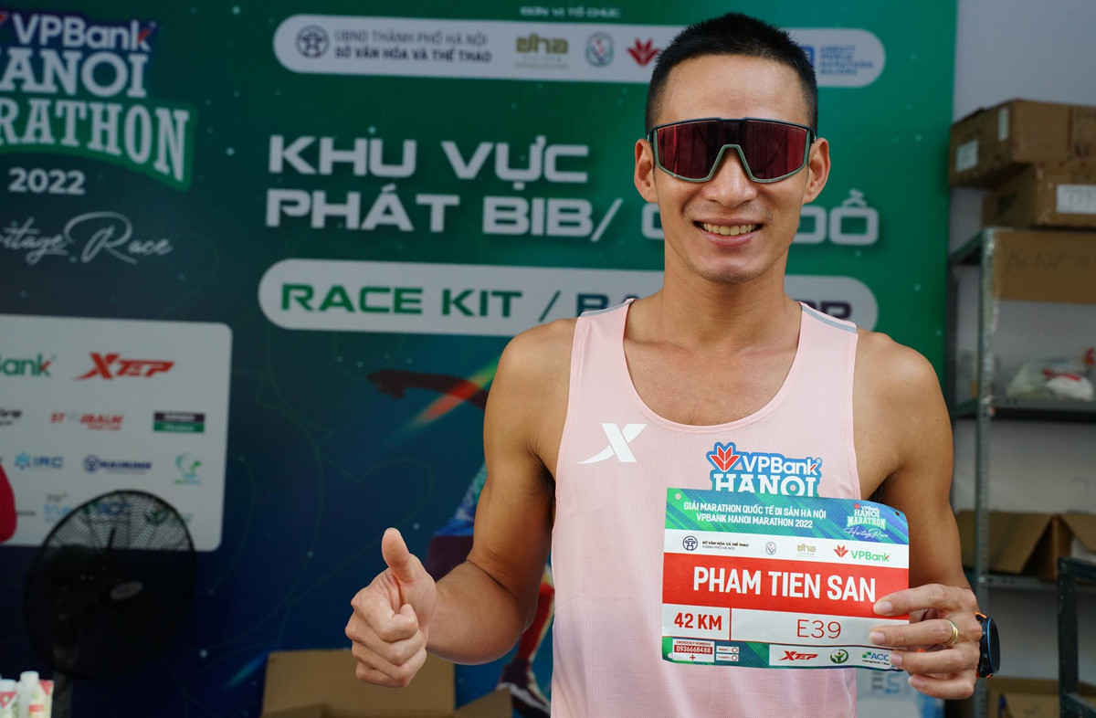 Soi dong giai chay Marathon quoc te chinh thuc cua Ha Noi truoc gio tranh giai-Hinh-2