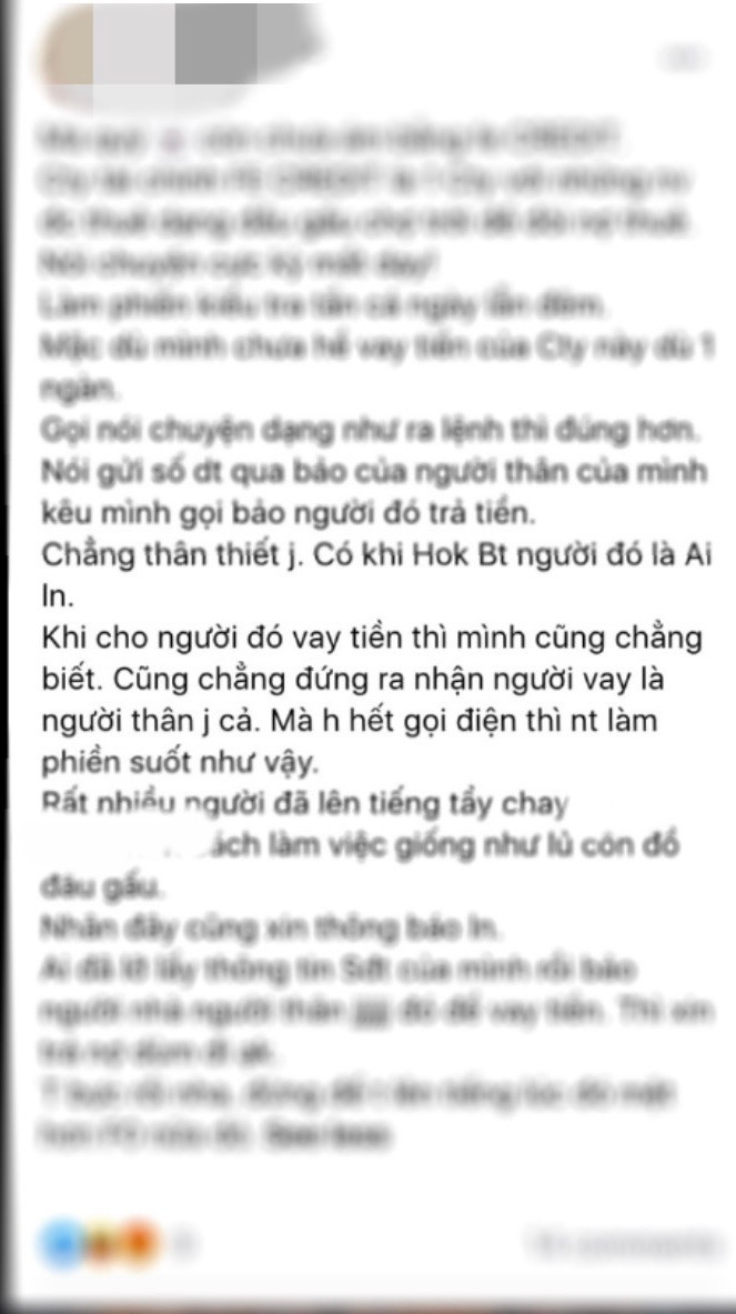 Lien tiep bi mao danh, cong ty tai chinh roi vao the kho