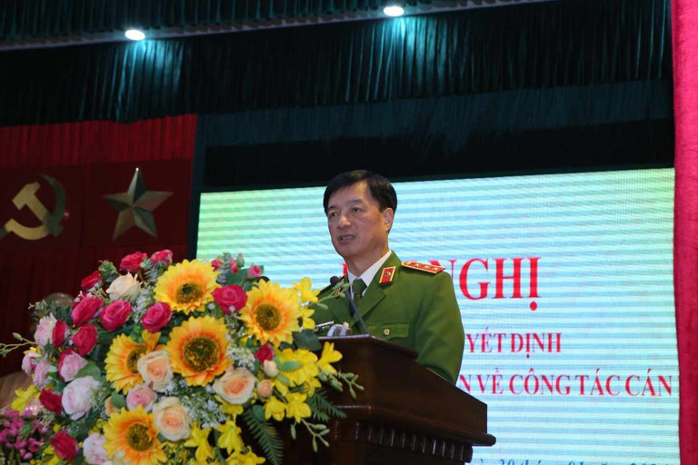 Tại buổi lễ, Thượng tướng Nguyễn Duy Ngọc, Thứ trưởng Bộ Công an đề nghị trên cương vị mới, Đại tá Trần Minh Tiến tiếp tục phát huy năng lực, sở trường, kinh nghiệm trong quá trình công tác, gương mẫu, đoàn kết, thống nhất cùng Đảng ủy, lãnh đạo Văn phòng Cơ quan Cảnh sát Điều tra, Bộ Công an hoàn thành thắng lợi nhiệm vụ chính trị được giao. 