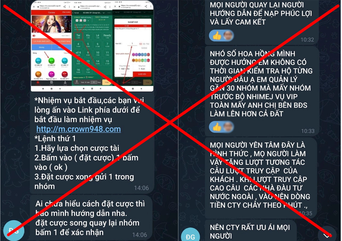 Khuyến cáo của Cục An toàn thông tin là người dân nên cẩn trọng với các lời giới thiệu việc làm trên mạng xã hội; cần tìm hiểu kĩ về người giới thiệu và chính sách của công ty mà đối tượng nhắc tới; không nên quá tin tưởng vào những đề nghị quá hấp dẫn và những công việc dễ dàng, không quan trọng trình độ hay kỹ năng. Tuyệt đối không đặt cọc cho các đối tượng dưới bất cứ hình thức nào khi chưa nắm bắt rõ ràng thông tin và mức độ uy tín. Có nhu cầu tìm việc, người dân nên tìm đến các văn phòng, công ty có uy tín hoặc các trang web chính thống của họ. Người dân cũng cần đặc biệt lưu ý không cung cấp thông tin cá nhân, số tài khoản ngân hàng hay mã OTP cho bất kỳ ai và dưới bất kỳ hình thức nào.