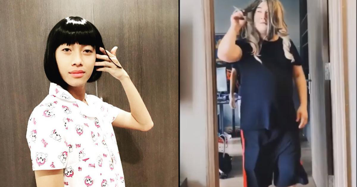 Sau đó anh chàng còn tiếp tục xuất hiện với mái tóc bà thím cùng biểu cảm khó đỡ, trở thành meme hài hước một thời gian dài trên mạng xã hội.