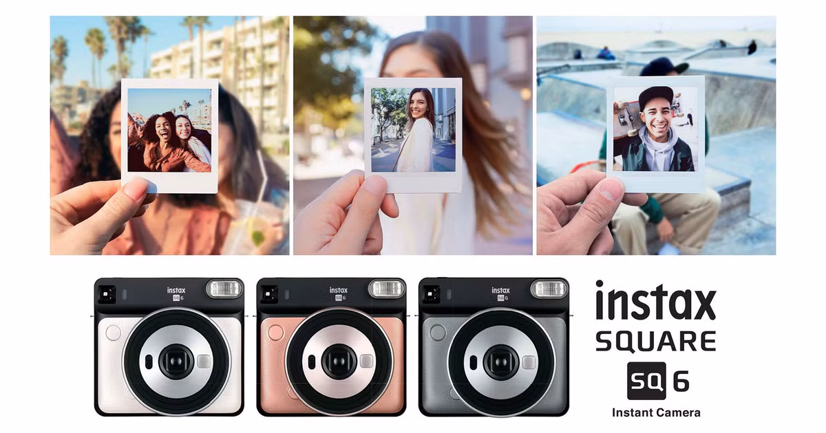 Máy ảnh Instax Square SQ6 có hệ thống cảm biến hoàn toàn tự động như người phụ tá cho nhiệm vụ chụp ảnh, bạn sẽ không phải lo lắng về bức ảnh có đẹp hay không và mất nhiều thời điều chỉnh và thiết lập. Mọi thứ đã có máy ảnh Instax Square SQ6 lo hết cho bạn một cách tự động.
