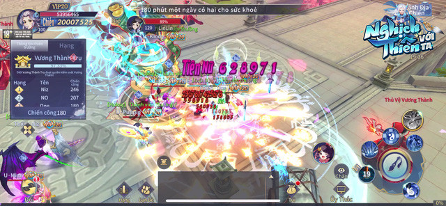 Nghịch thiên với ta cho phép người chơi thỏa sức ảo hóa thành các nhân vật khác nhau từ nhiều "vũ trụ" tiên khiệp - kiếm hiệp như: Ngao Bính, Na Tra, Đoạn Tâm, Mị Hồ,...