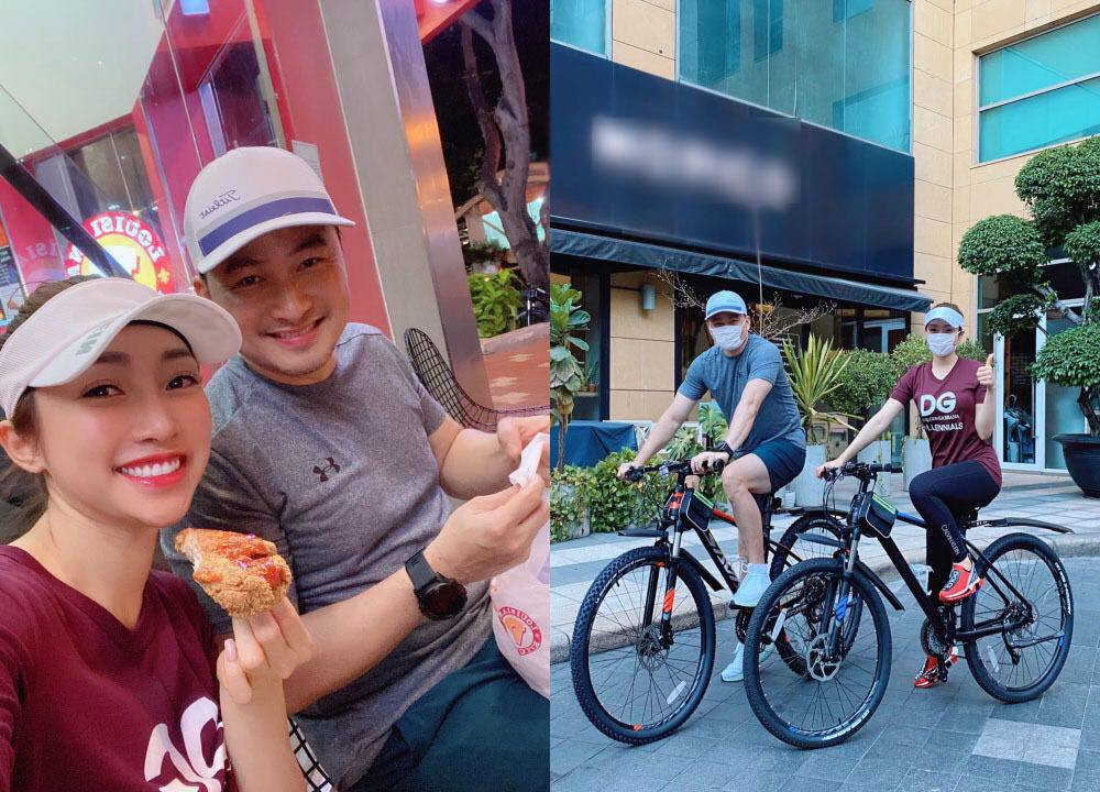 Khi đạp xe cơ thể vừa được đốt cháy mỡ thừa, giảm calo vừa được ngắm cảnh, hít thở không khí rất tốt cho sức khỏe.