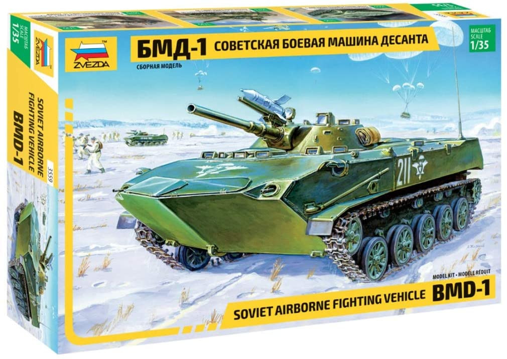 Lực lượng ĐBĐK của Trung Quốc chỉ mới bắt đầu sử dụng AIFV trong thời gian gần đây. Còn đối với Liên Xô, dựa trên mẫu BMP-1, Liên Xô cũng đưa ra mẫu AIFV đó là chiếc BMD-1 vào thập niên 1960; mục đích hỗ trợ hỏa lực cho các đơn vị xung kích đường không và ĐBĐK. Ảnh: Áp phích cổ động xe chiến đấu BMD-1 của Liên Xô - Nguồn: TASS.