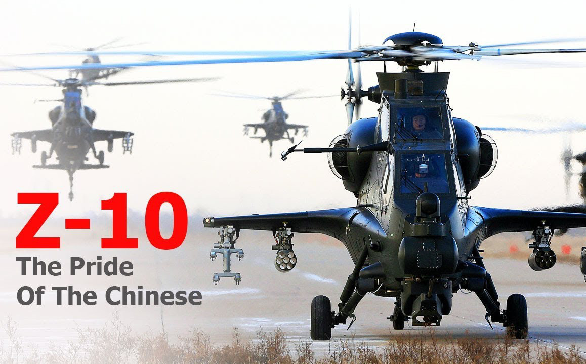 Cùng với lực lượng tăng thiết giáp, Không quân Lục quân Trung Quốc thời gian qua cũng được đầu tư rất mạnh để nhanh chóng đưa vào biên chế những loại máy bay trực thăng hiện đại. Loại máy bay trực thăng đáng chú ý nhất trong đội hình của các Lữ đoàn hàng không PLAA hiện nay là máy bay trực thăng vận tải hạng nặng Z-8G, chiến đấu Z-10 và trinh sát/chiến đấu Z-19. Ảnh: Trực thăng chiến đấu Z-10 - Nguồn: Wikipedia. Video Các nước phản đối Trung Quốc ngang ngược trên Biển Đông - Nguồn: VTC1