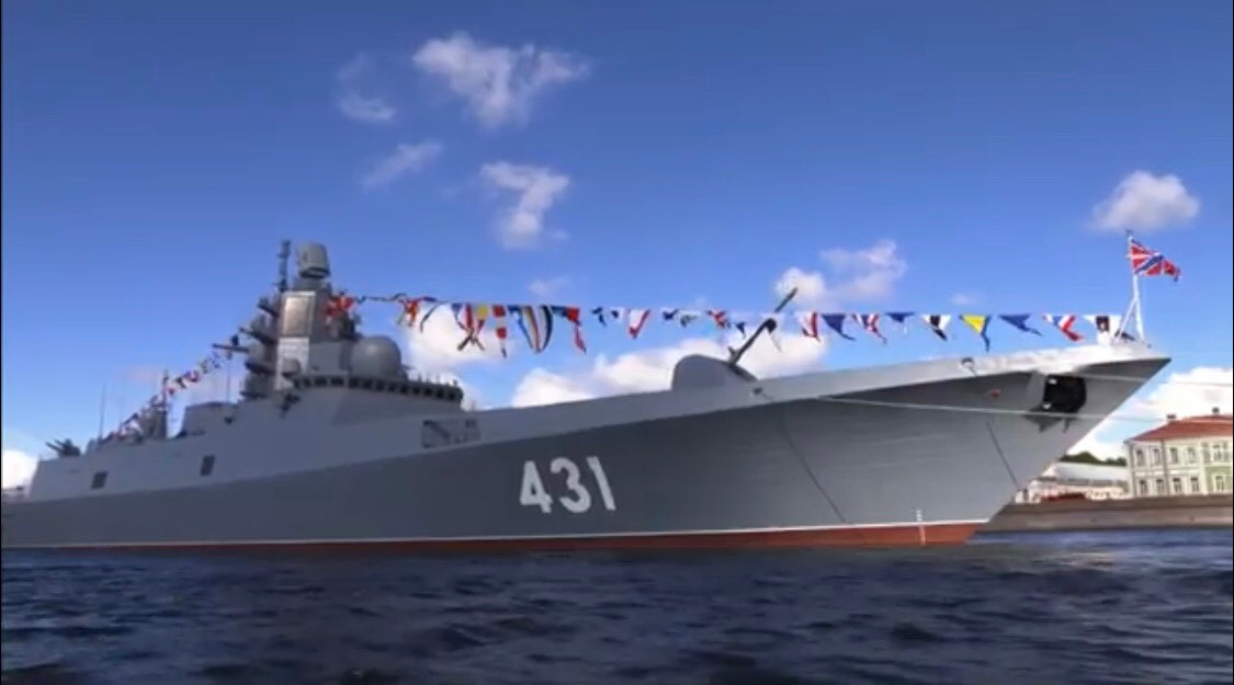 Khinh hạm Đô đốc Kasatonov (431) là một tàu chiến thuộc lớp Đô đốc Gorshkov của Hải quân Nga và cũng là tàu thứ hai thuộc lớp này được đưa vào hoạt động. Tàu chỉ mới được biên chế chính thức từ ngày 21 tháng 7 vừa qua và có thể nói là con tàu mới nhất của Hải quân nước này. Tàu có lượng giãn nước đầy tải 4.500 tấn và vũ khí mạnh nhất là 16 ống phóng thẳng đứng VLS có thể triển khai các loại tên lửa hành trình cực kỳ tối tân.