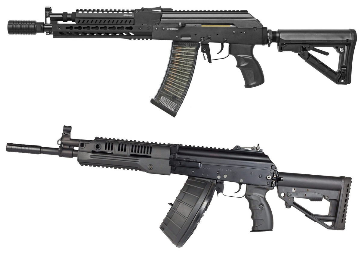 Súng máy RPK-16 có thể sử dụng nhiều loại hộp tiếp đạn khác nhau, có thể là của AK-74, RPK-74 hoặc hộp tiếp đạn hình trống mới, với sức chứa 96 viên; vì vậy súng có thể khai hỏa trong thời gian dài mà không cần phải thay hộp tiếp đạn. Ảnh: Súng máy RPK-16 với hộp tiếp đạn trống và dài - Nguồn: Topwar.