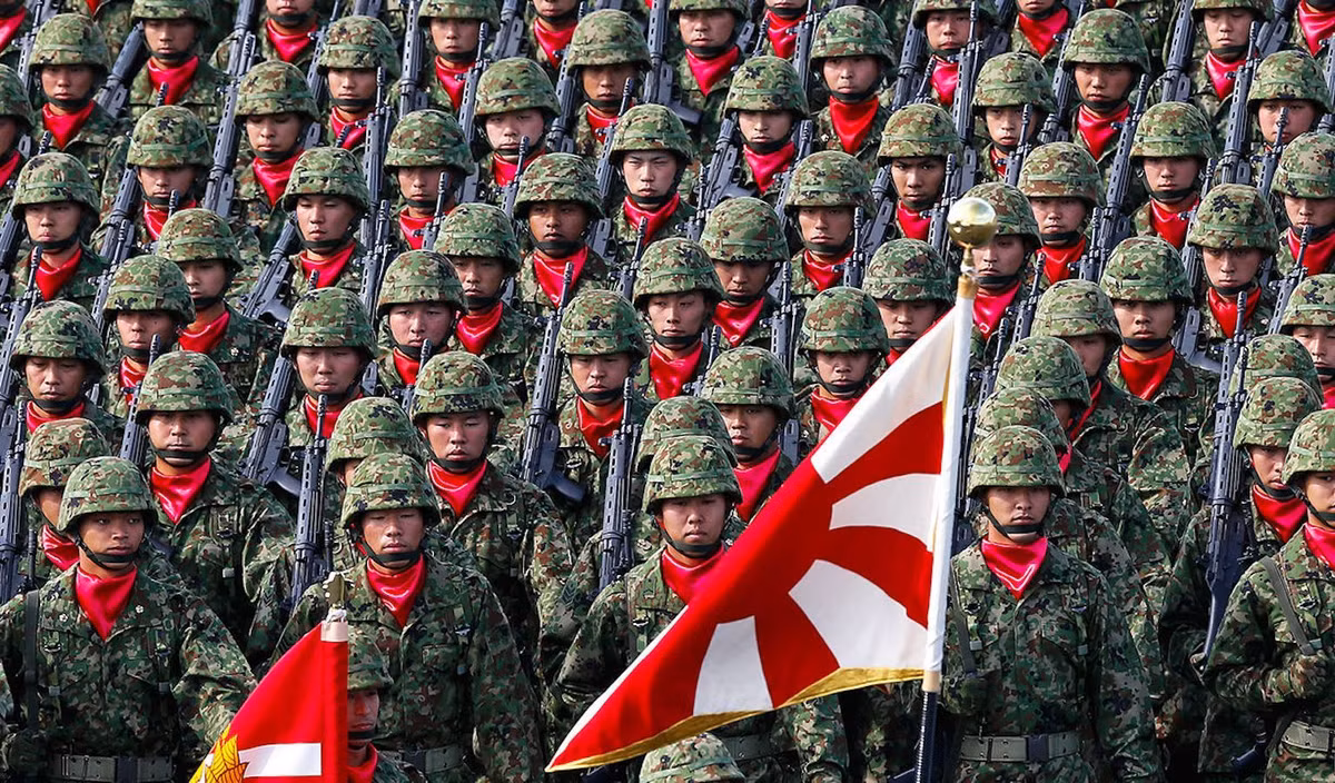 Nhat Ban tang cuong hien dien quan su quoc te... Trung Quoc 