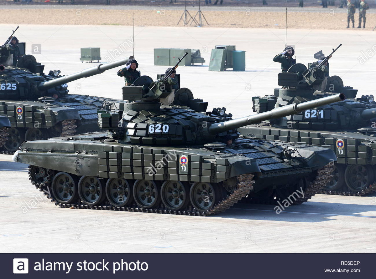 Ước tính, mỗi chiếc T-72 mà Lào mua của Nga có giá trị khoảng 1,5-2 triệu USD. Ảnh: alamy