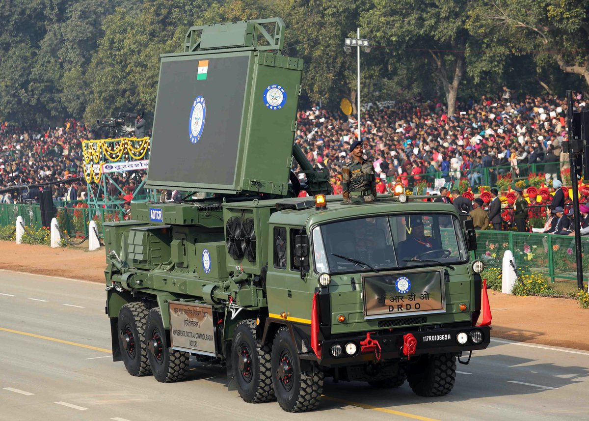 Hệ thống radar mạng pha do Ấn Độ tự phát triển. Ảnh: bmpd