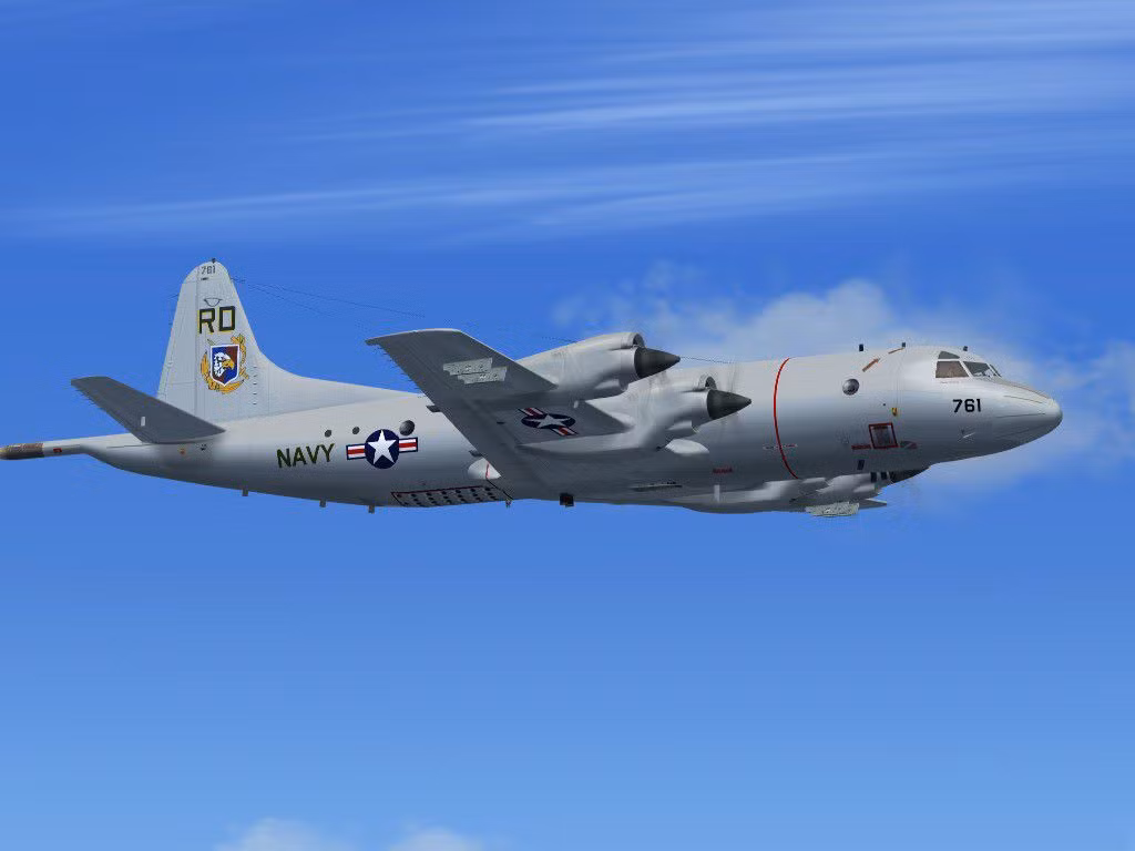 Ngoài việc gia tăng về tần suất hoạt động, các máy bay Mỹ cũng gia tăng đáng kể về cường độ hoạt động. Chỉ trong tháng 7, đã có 13 lượt máy bay Mỹ cất cánh vào khung giờ bất thường (8 giờ tối đến 6 giờ sáng) nhằm trinh sát trên Biển Đông. Ảnh: Máy bay tuần thám săn ngầm P-3C Orion của Hải quân Mỹ.