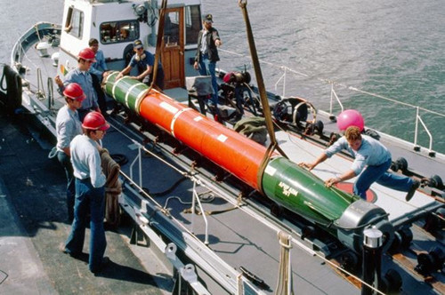 Trong thời điểm hiện tại, MK-48 Mod6 không còn là phiên bản tiên tiến nhất trong dòng MK-48. Nhưng từ góc độ để đối phó với Hải quân Trung Quốc, MK-48 Mod6 vẫn là vũ khí đóng góp không nhỏ vào chiến lược chiến tranh bất đối xứng của Đài Loan; đồng thời duy trì sự cân bằng sức mạnh chiến đấu dưới nước ở eo biển Đài Loan hiện nay. Ảnh: Nạp ngư lôi MK-48 vào tàu ngầm lớp Ohio của Hải quân Mỹ. Nguồn: Hải quân Mỹ.