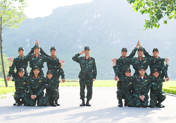 Đội tuyển xe tăng Quân đội nhân dân Việt Nam đem đến cuộc thi với ý chí, quyết tâm giành thành tích cao phát huy truyền thống vẻ vang của binh chủng “Đã ra quân là đánh thắng”. Ảnh: QĐND Online