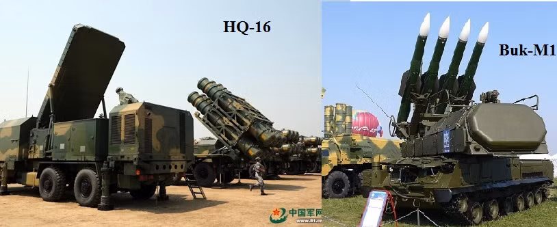 Điều đáng chú ý là, trước kia Trung Quốc chỉ muốn thông qua nhập khẩu của Nga tàu khu trục 956E, 956EM để được sở hữu tên lửa 9M38, 9M317. Về tính năng của 2 loại tên lửa đó thì HQ-16 thực sự không thể sánh bằng. Đánh giá chung về tính năng tổng thể thì Buk hoàn toàn vượt trội hơn HQ-16.