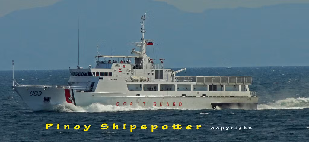 Tàu San Juan có sàn đáp có thể tiếp nhận trực thăng, trang bị vòi rồng áp suất cao và 2 súng máy hạng nặng .50 cal Browning để phòng thủ. Ảnh: Tàu tuần tra 003 thuộc lớp San Juan trên biển.