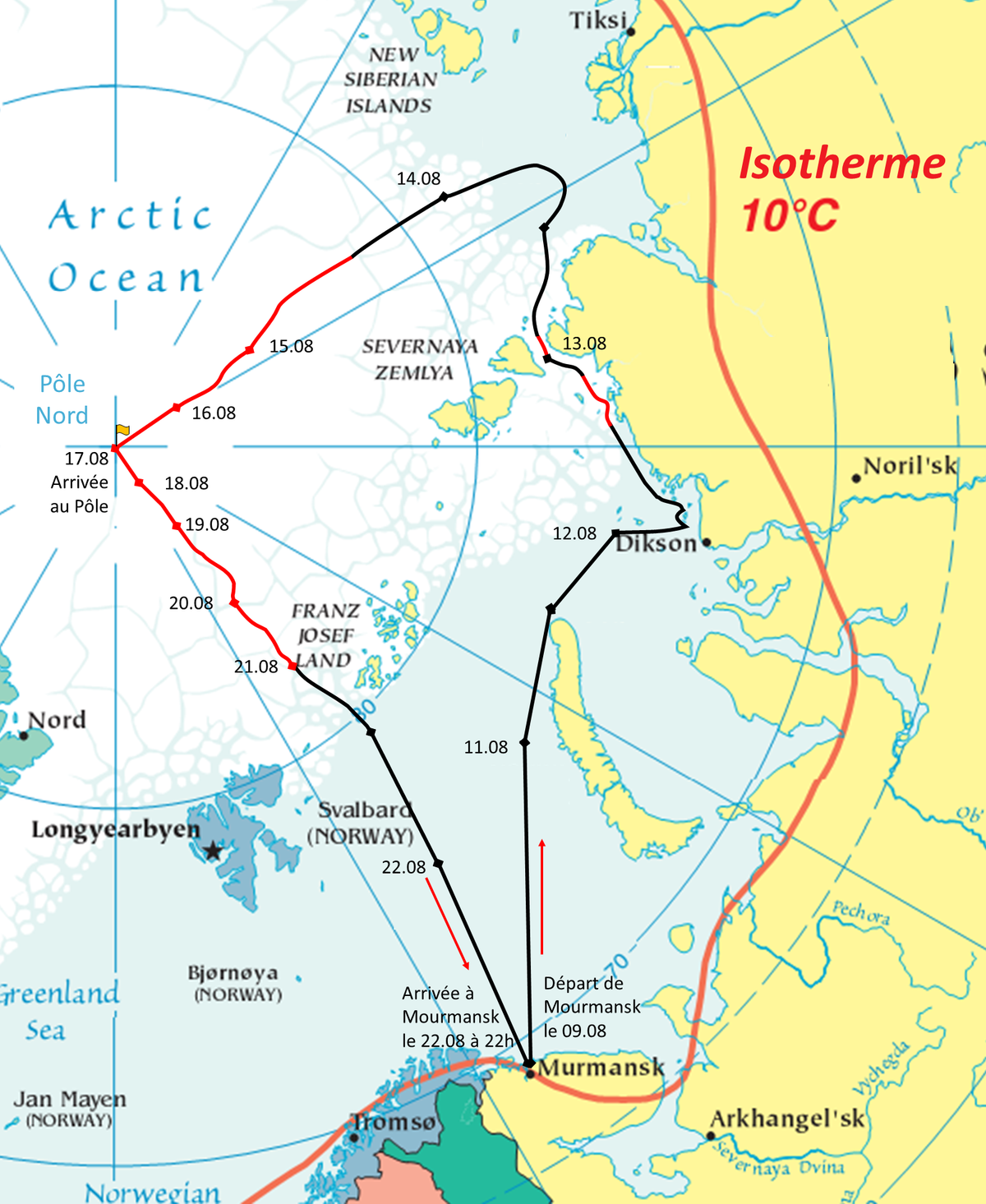 Hiện nay trong cuộc chạy đua làm chủ Bắc Cực, nhu cầu về tàu phá băng ngày càng tăng trên thế giới, bất chấp khí hậu đang nóng lên toàn cầu. Muốn chinh phục Bắc Cực thì phải có tàu phá băng. Người chiến thắng là người tiên phong đến đó trước, hiện nay chỉ có Moskva có lợi thế lớn trong cuộc đua này.