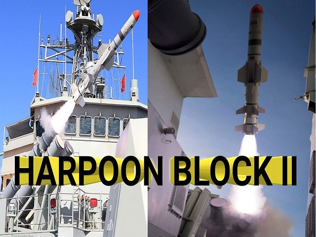 Mặc dù Washington không thiết lập quan hệ ngoại giao chính thức với Đài Bắc, nhưng thường xuyên bán vũ khí cho Đài Loan để nâng cao năng lực phòng thủ, khiến Bắc Kinh tức giận, đe dọa Đài Bắc sẽ phải "trả giá". Và việc Đài Loan mua hệ thống phòng thủ Harpoon đã vấp phải sự phản đối quyết liệt từ Trung Quốc, nhưng khả năng hợp đồng vẫn được thực hiện theo đúng kế hoạch.