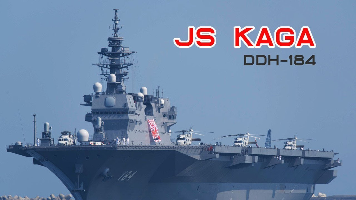 Trong trường hợp cần thiết, nó có thể trở thành một trung tâm chỉ huy và ứng phó thảm họa nhân đạo. Các nhà quân sự bao gồm cả phía Trung Quốc cho rằng, lớp tàu Izumo nó có thể được sửa đổi để được sử dụng như một tàu sân bay thông thường. Ảnh: Tàu JS Kaga - Nguồn: Wikipedia.