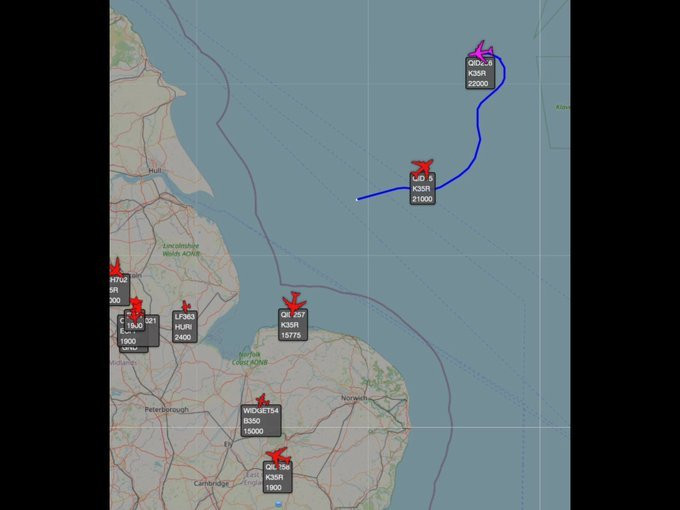 Sau khi máy bay mất tích, các nhân viên tìm kiếm và cứu hộ đã tiến hành một cuộc tìm kiếm quy mô lớn, và họ đã tìm thấy mảnh vỡ của máy bay rơi; nhưng thật không may, phi công điều khiển máy bay không kịp nhảy dù và đã bị thiệt mạng, xác chết của phi công đã được tìm thấy ngay sau đó.