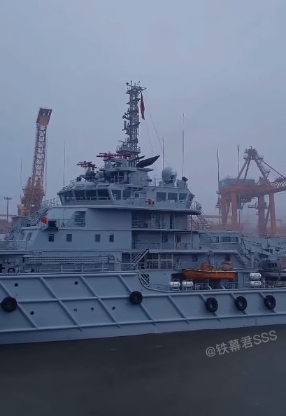 Dự kiến, chiếc tàu kéo Bei Tuo 743 sẽ gia nhập Hải quân Trung Quốc trong năm nay.