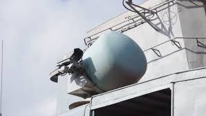 Và cung cấp tham số cho pháo AK-176 và pháo AK-630 trên tàu. Ảnh: Radar MR-123.