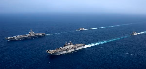 Lý giải về việc tăng ngân sách quốc phòng thường xuyên, Trung Quốc cho rằng việc quân đội Mỹ thường xuyên "khiêu khích" tại eo biển Đài Loan; tình hình ở Biển Đông "bầu không khí ngày càng căng thẳng", khiến Trung Quốc buộc phải tăng ngân sách quốc phòng để "tăng cường an ninh khu vực".