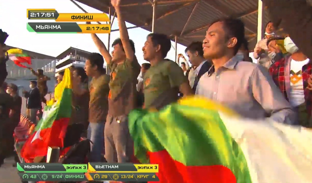 Dẫu sao, xin chúc mừng đội tuyển Myanmar, kết quả chung cuộc hai vào chung kết sẽ còn nằm ở phía trước vì thể lệ thi đấu tính theo thời gian. 4 đội có thành tích tốt nhất sẽ phụ thuộc hoàn toàn và trận đấu chiều nay của Lào, Tajikistan và Congo.
