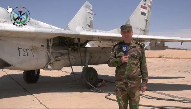 Việc Nga viện trợ số máy bay chiến đấu MiG-29 cũ cho quân đội Syria, có làm tăng sức mạnh của không quân nước này hay không? Khi mà trước đó, Không quân của Syria đã bị cuộc nội chiến phá hủy gần như hoàn toàn. Ảnh: Tiêm kích MiG-29 của Syria - Nguồn: BQP Syria.