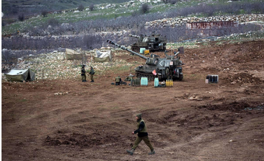 Quân đội Syria nhận thức rõ rằng, một mình lực lượng tên lửa phòng không thì không thể ngăn chặn các vụ không kích của Không quân Israel và chỉ có các cuộc tấn công chủ động mới có thể ngăn chặn căn bản các cuộc không kích của Israel. Ảnh: Quân đội Israel tại cao nguyên Golan.