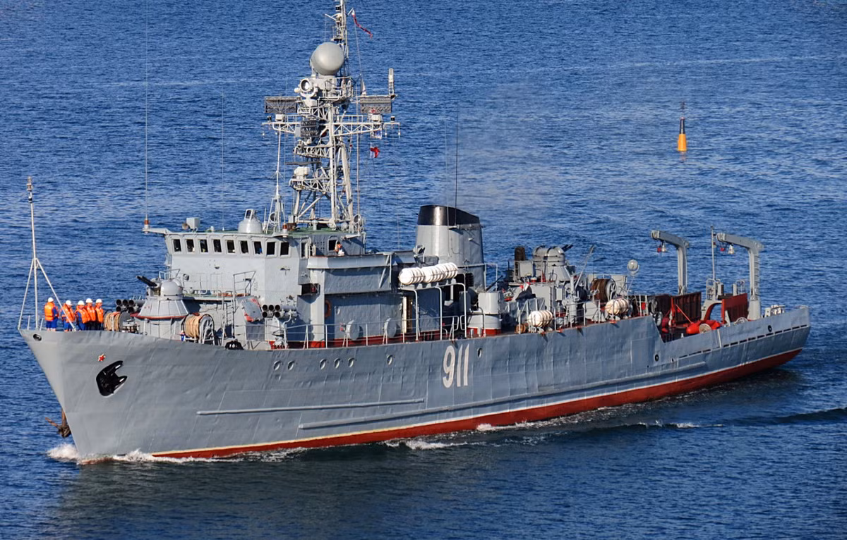 Hai chiếc cùng được đóng theo đề án trục lôi hạm 266 Rubin với phần thân tàu làm bằng vỏ thép có độ từ tính rất thấp. Tàu có lượng giãn nước tiêu chuẩn 519 tấn, toàn tải 560 tấn, dài 52,1m, rộng 9,4m, mớn nước 2,65m, tốc độ di chuyển 16 hải lý/h.