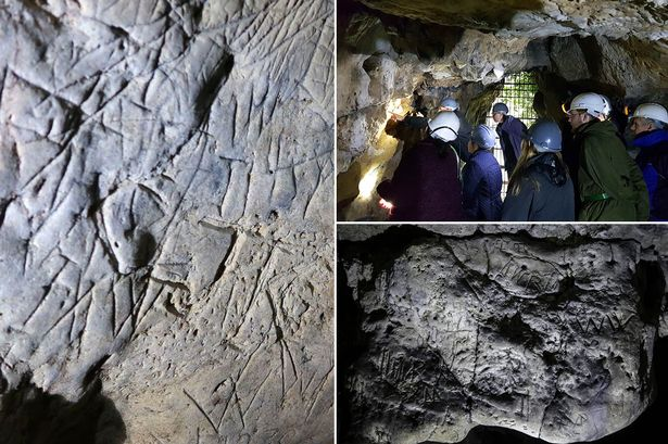 " Bộ sưu tập phù thủy" khổng lồ này được cho là để bẫy tà ma và những biểu tượng giống cặp chữ VV - dấu hiệu sơ khai ám chỉ Mẹ Đồng Trinh Maria, như một lời kêu gọi hòa bình.