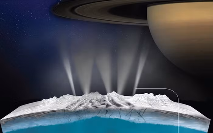 Cũng theo một nghiên cứu mới đây, đại dương trên vệ tinh Enceladus của Sao Thổ chứa hầu hết thành phần cần thiết cho sự sống.