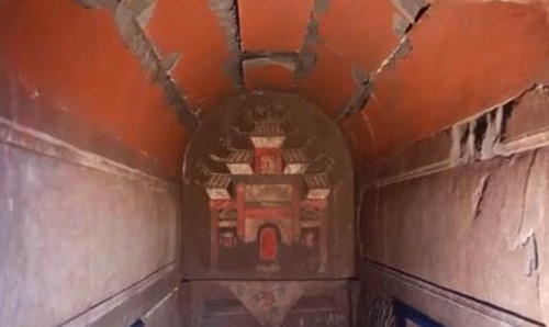 Ngôi mộ cổ "hiếm thấy" này được phát hiện tại học viện Tư Dương, Tứ Xuyên, Trung Quốc.