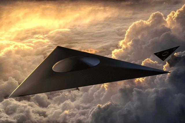 Nóng: Tìm ra vị trí bí mật của tam giác TR-3B UFO trên Google Earth? Nong: Tim ra vi tri bi mat cua tam giac TR-3B UFO tren Google Earth?