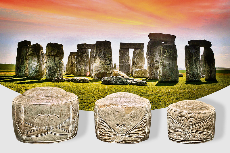 Lý do là ngoài hình ảnh cảm động về hài cốt của ba đứa trẻ được chôn cất trong mộ cổ, các nhà khảo cổ còn phát hiện ra một chiếc trống đá chạm khắc, một quả bóng bằng phấn và một chiếc đinh bằng xương được mài nhẵn và đánh bóng. Trong đó, chiếc trống đá chạm khắc tinh xảo là vật gây chú ý nhất. Nó được đặt ngay trên đầu của đứa trẻ lớn nhất.