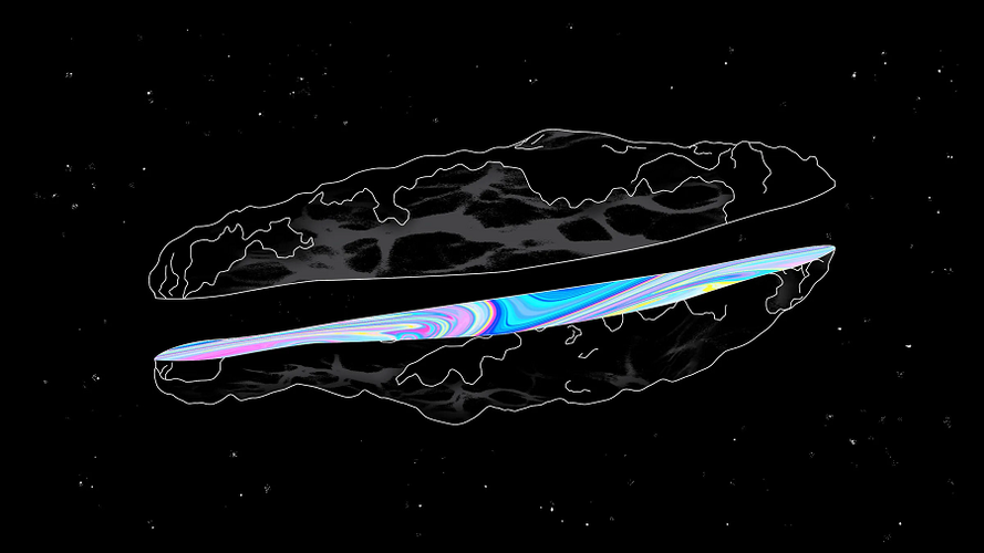 Tuy nhiên, Oumuamua lại di chuyển với tốc độ 93,300 km/giờ theo hướng của chòm sao Pegasus. Điều này đặt giả thiết rằng nó có thể là một " tàu do thám của người ngoài hành tinh".
