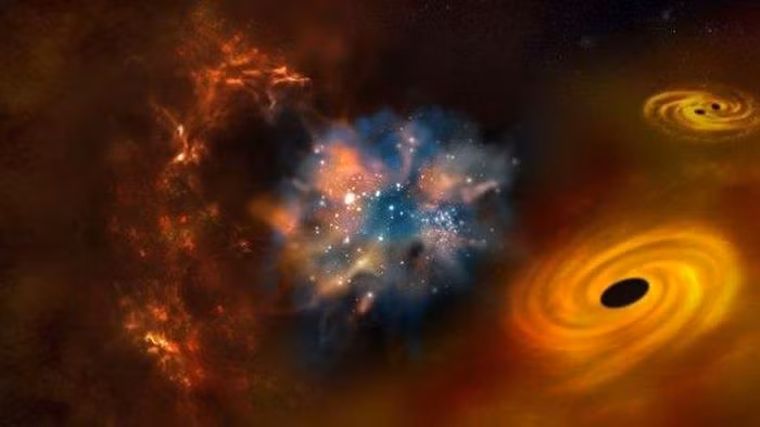 "Người khổng lồ" gấp 10.000 lần Mặt Trời này, xuất hiện cách đây 13 tỉ năm trước, là những ngôi sao đầu tiên đã ra đời trong vũ trụ.