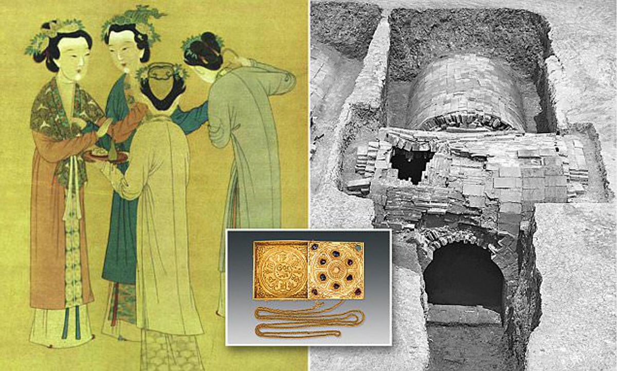 Nhiều nữ trang trong số đó được khảm đá quý như ngọc bích, hồng ngọc... Những vật dụng này đã tiết lộ địa vị xã hội cao của Lady Mei tại thời điểm cô từ giã cõi đời.