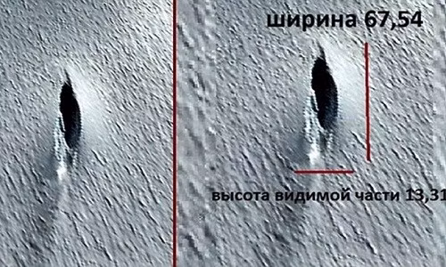 Mới đây, một “nhà nghiên cứu” tự phong tên Valentin Degterev tới từ miền Trung nước Nga đã công bố những hình ảnh anh cho là UFO ở Nam Cực do chính mình phát hiện.