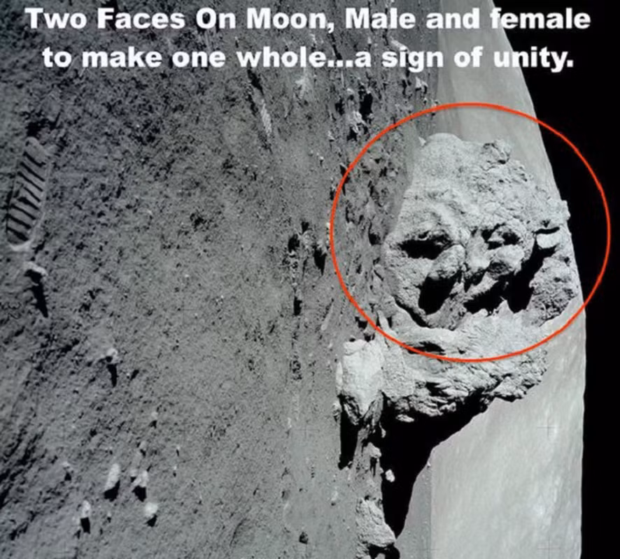 Theo vị chuyên gia này, đây chính là "bằng chứng 100%" cho sự tồn tại của người ngoài hành tinh. Bức ảnh được chụp vào năm 1972 bởi 2 nhà du hành vũ trụ Apollo 17, cặp đôi cuối cùng đặt chân trên bề mặt Mặt trăng.