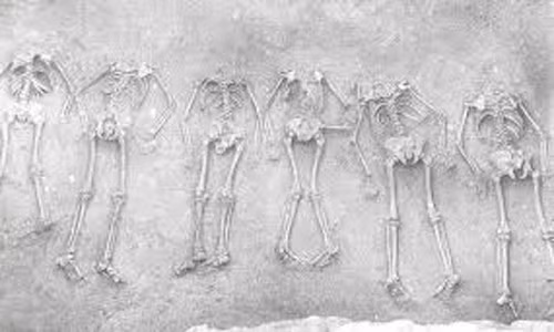 Theo các tài liệu ghi chép, khi những quan chức đức cao vọng trọng trong chính quyền nhà Thương qua đời, nhiều động vật như chó, ngựa cùng với nam giới và phụ nữ bị giết chết để chôn cùng người quá cố.