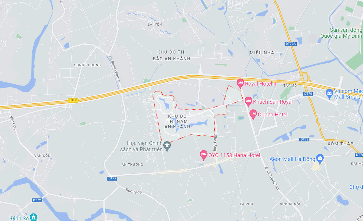 Khu đô thị Nam An Khánh (Hoài Đức, Hà Nội).