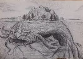 Trong bản thảo Konungs skuggsjá (Tấm gương của Nhà vua) viết bằng tiếng Na Uy cổ vào thế kỷ XIII, Vua Hakon Hakonsson đã mô tả một số loài cá voi ở vùng biển Iceland, kể cả hafgufa "trông giống hòn đảo hơn là một sinh vật sống".