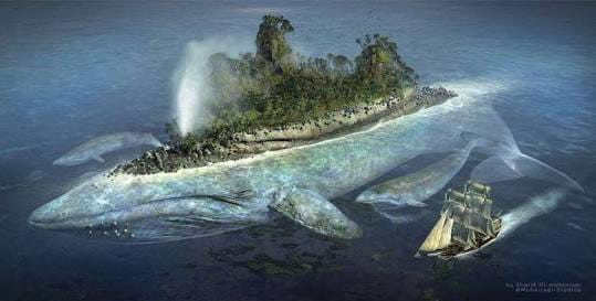 Trong thần thoại Bắc Âu, hafgufa là một loại thuỷ quái khổng lồ, có khả năng ăn thịt cá voi, người và thậm chí cả tàu thuyền.