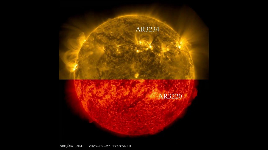 AR3234 được coi là nghi phạm của quả " cầu lửa" khiến cho Trái Đất bị ảnh hưởng không nhỏ.