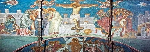 Tác phẩm hội họa "Chúa Jesus bị đóng đinh trên cây thánh giá" do một họa sĩ vô danh vẽ trên tường ở tu viện Visoki Decani tại Kosovo, Nam Tư vào năm 1350. Trong tranh, 2 vật thể lạ chở theo phi công xuất hiện trên bầu trời ở cả hai bên của Chúa Jesus được cho là UFO.
