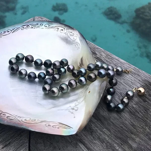 Căn cứ vào những tiêu chí này, viên ngọc trai của anh Kim tìm được có màu sắc sáng bóng, độ nhẵn bề mặt, kích thước đều đạt tiêu chuẩn khá tốt.