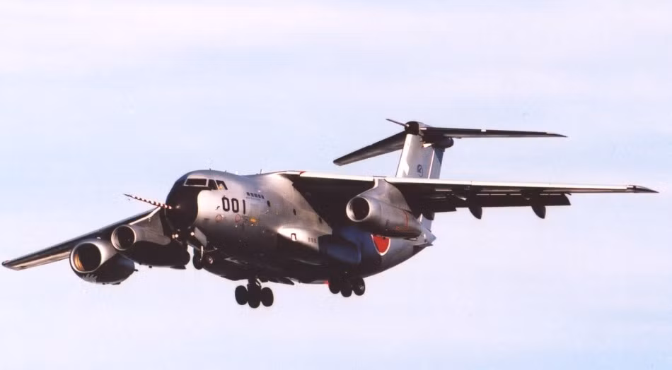 Một hình ảnh khác của chiếc máy bay vận tải C-1 Galaxy trong quá trình thử nghiệm cảm biến không khí đo áp suất biến thiên và cung cấp thông số về độ cao của một chiếc chiến đấu cơ. Nguồn ảnh: Sina.